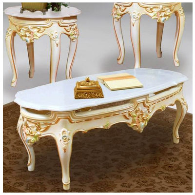 PolRey Coffee Tables, cream beige ivory sand nude gold Silver, Marble, Complete Vanity Sets, 116AM,Standard (14 - 22 in.)