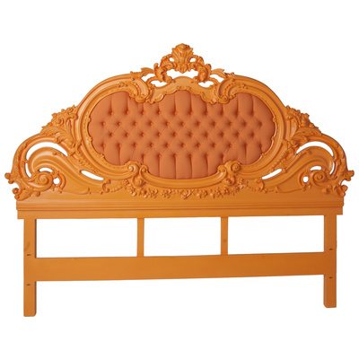PolRey Upholstered King Size Headboard 315AO French and Victorian Inspired Modern Furniture