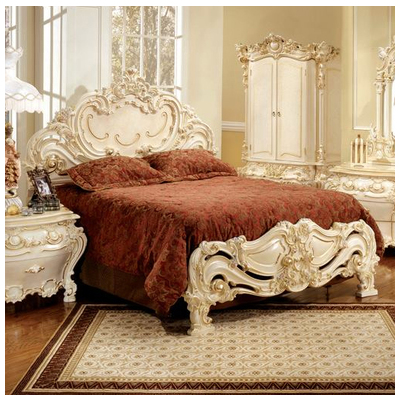 PolRey King Size Bed 315KJ French and Victorian Inspired Modern Furniture