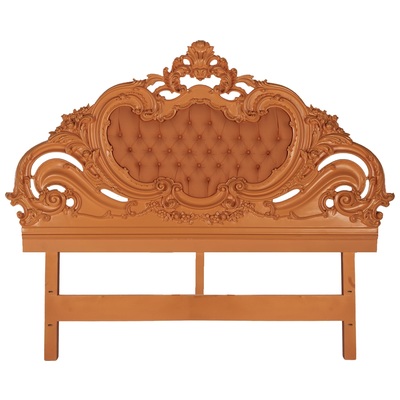 PolRey Queen Size Headboard 316A French and Victorian Inspired Modern Furniture