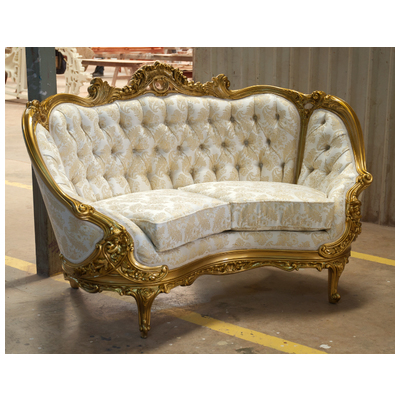 PolRey Loveseat 634B French and Victorian Inspired Modern Furniture