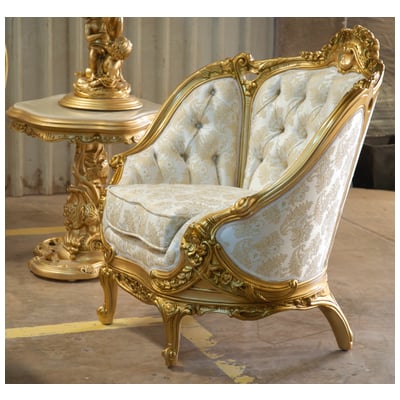 PolRey Armchair 634C French and Victorian Inspired Modern Furniture