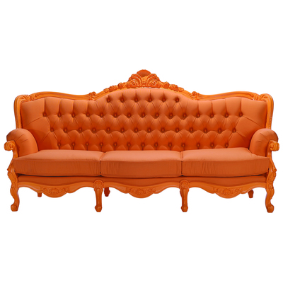 PolRey Tufted Sofa 680A French and Victorian Inspired Modern Furniture