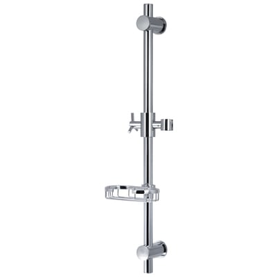 Pulse Showerspas Chrome Adjustable Slide Bar Showerspa Shower Panel Accessory 1010-CH