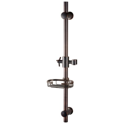 PULSE ShowerSpas Oil-Rubbed Bronze Adjustable Slide Bar ShowerSpa Shower Panel Accessory 1010-ORB