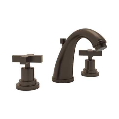 Rohl Avanti C-spout Widespread Lavatory Faucet In Tuscan Brass A1208XMTCB-2