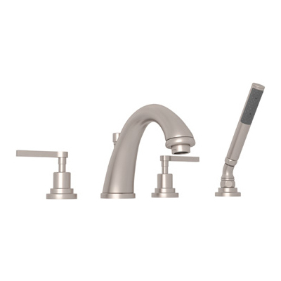 Rohl Hand Showers, Bathroom, Nickel,Satin Nickel, Transitional, ROHL TUB FILLER, Lavatory Faucet, 824438256248, A1264XMSTN