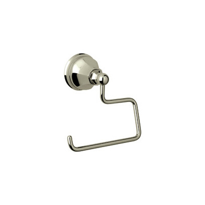 Rohl Palladian Wall Mounted Single Toilet Paper Tp Holder In Satin Nickel  A6892STN