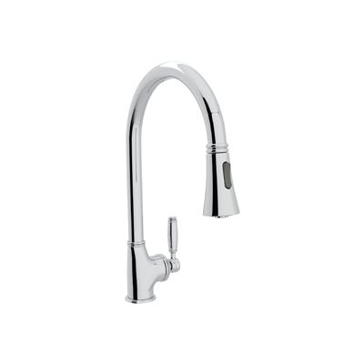 Rohl Michael Berman High-spout Pull-down Kitchen Faucet In Polished Chrome MB7928LMAPC-2