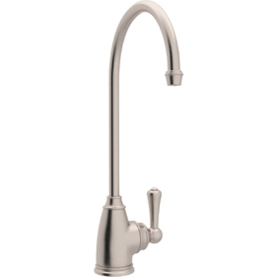 Rohl Perrin & Rowe® Georgian Era C-spout Filter Faucet In Satin Nickel U.1625L-STN-2
