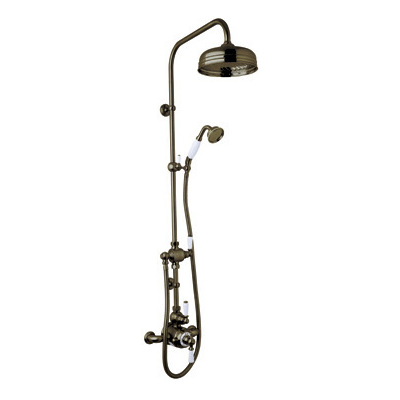 Rohl Edwardian Thermostatic Shower Package In English Bronze U.KIT1NL-EB
