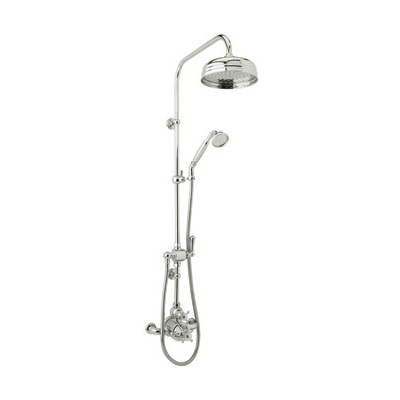 Rohl Shower Systems, NickelPolished Nickel, Nickel,Brushed-Nickel, Traditional, ROHL SHWR PKG, FCT & TRIM, Thermostatic Shower, 824438281752, U.KIT61NLS-PN