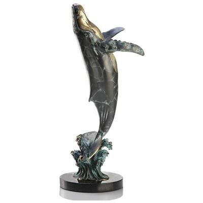 Spi Home Large Humpback Whale Sculpture 30990