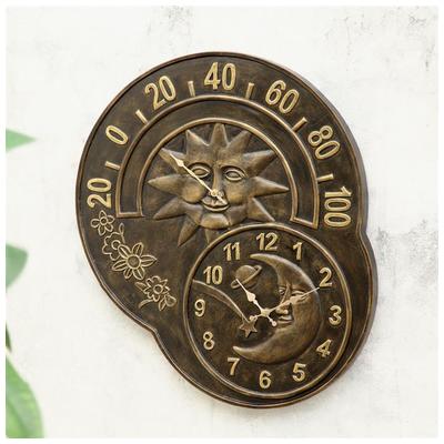 Spi Home Sun And Moon Clock And Thermometer 33761
