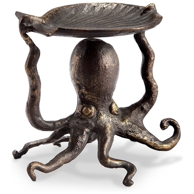 Spi Home Octopus Pillar Candleholder 50948
