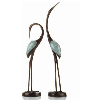 Spi Home Crane Song (pair) Sculpture 80102