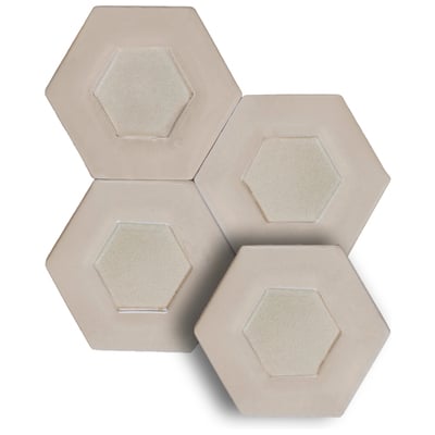 Soci Mosaic 6x6 Dual Ivory Hexagon Tile SSN-1521