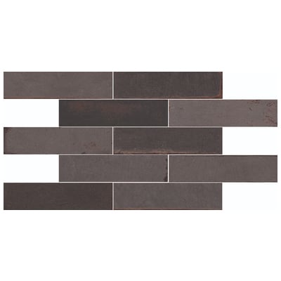 Soci Tile 3x11 Murus Charcoal Brick SSN-1631