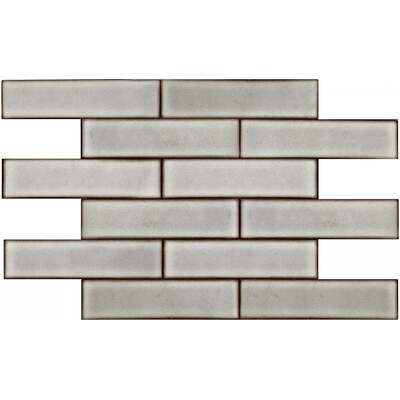 Soci Tile SSE-875 Winspear Series Subway Slate Matte 2X8 Mosaic Tile
