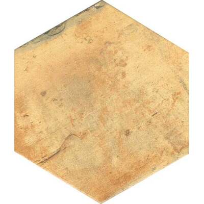 Soci Tile SSF-5045 Terre Hexagon Rosso Natural 10X11.5 (10.047/SF) Porcelain Tile