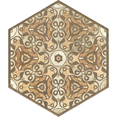 Soci Tile SSF-5060 Terre Hexagon Stamp 10X11.5 (10.05/SF) Porcelain Tile
