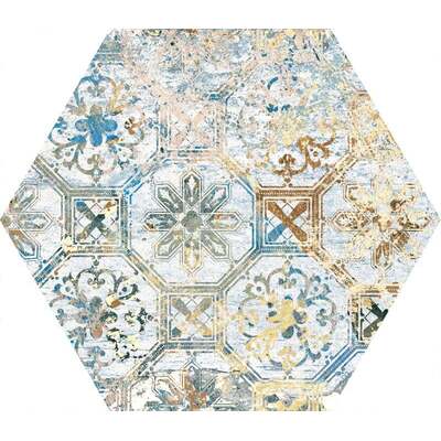 Soci Tile SSF-5070 Carpet Vestige Hexagon 10X11.5 (10.064/SF) Porcelain Tile