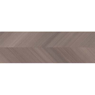 Soci Tile SSF-5533 Modern Wood Chevron Walnut 16X48 (15.399/SF) Loose Tile
