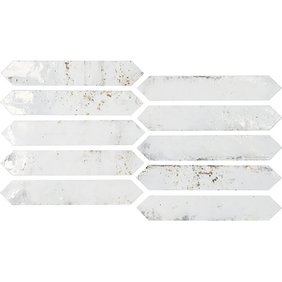 Soci Tile SSN-1586 Ironworks Picket Alloy Glossy 2X10 (2.369/SF) Loose Tile