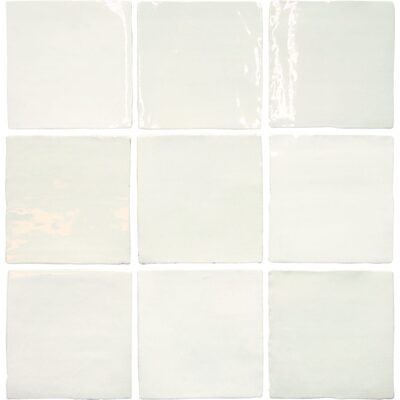Soci Tile SSN-1611 Fado Field White Glossy 5X5 (5.46/SF) Loose Tile