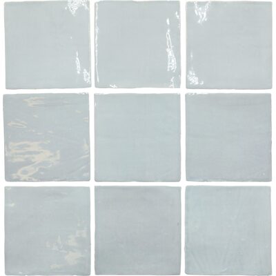 Soci Tile SSN-1621 Fado Field Sky Glossy 5X5 (5.46/SF) Loose Tile