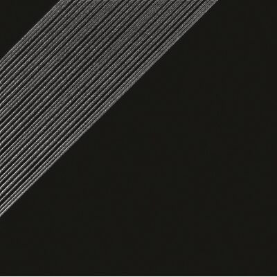 Soci Tile SSN-1848 Outline Solo Black Silver Matte 12X12 Loose Tile