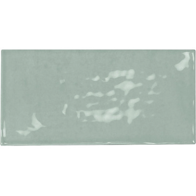 Soci Tile SSN-1934 Switch Subway Gray Glossy 2.5X5 (4.814/SF) Loose Tile