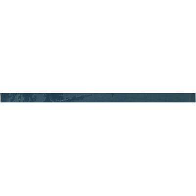 Soci Tile SSN-1943 Ironworks Liner Blue Glossy .6X12 Trim