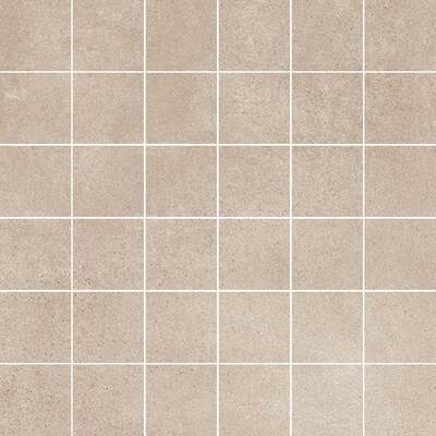 Soci Tile SSP-018 Work Taupe Matte 2X2 Mosaic 12X12 Mosaic Tile