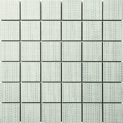Soci Tile SSP-020 Habitat White Matte 2X2 Mosaic 12X12 Mosaic Tile