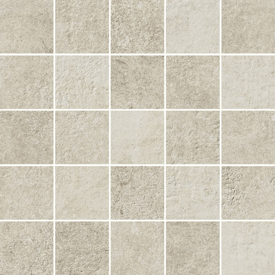 Soci Tile SSP-029 Range White Matte 2X2 Mosaic 12X12 Mosaic Tile