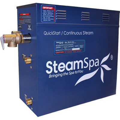 Steam Spa SteamSpa 9 KW QuickStart Acu-Steam Bath Generator, 848308005798, D-900