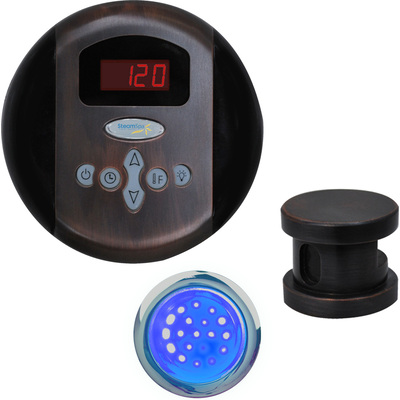 Steam Spa SteamSpa Indulgence Control Kit in Oil Rubbed Bronze, 848308017678, INPKOB