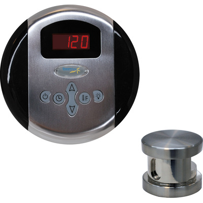 Steam Spa SteamSpa Oasis Control Kit in Brushed Nickel, 848308010853, OAPKBN