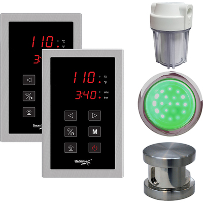 Steam Spa Royal Touch Panel Control Kit in Brushed Nickel, 848308031742, RYTPKBN