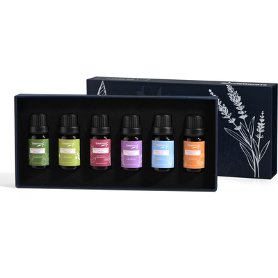 Steam Spa Pure Extract Essential Oils Set, 191042062146, SS-EOIL6P-XX