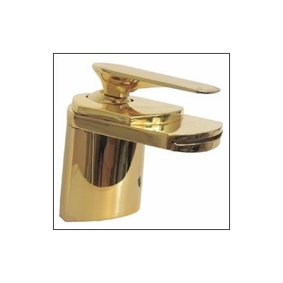 Sumerain S1036TW Waterfall Lavatory Faucet Titanium Gold