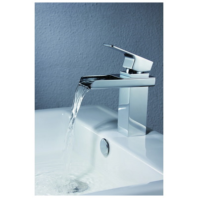 Sumerain Bathroom Faucets, Single Hole, Modern,Waterfall, Bathroom,Deck Mount,Single Hole, Single, Complete Vanity Sets, basin faucet, S1221CW