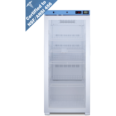 Summit 24 inch Wide Upright Medical Refrigerator, 761101107639, ACR1012GLHD