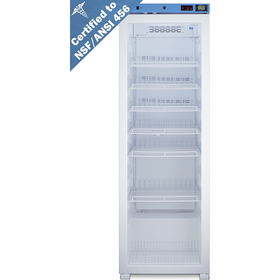 Summit 24 inch Wide Upright Medical Refrigerator, Certified to NSF/ANSI 456 Vaccine Storage Standard, 761101083186, ACR1602GNSF456