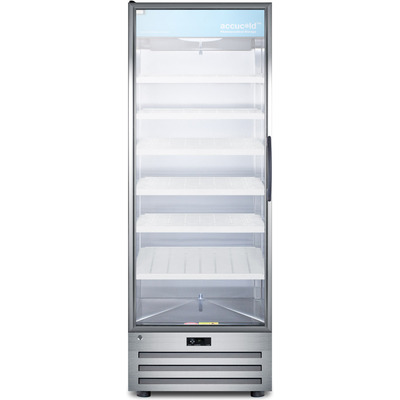 Summit Glass Door Pharmaceutical Storage Refrigerator, Left Hand Door Swing ACR1718LH