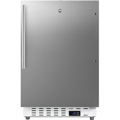 Summit 20 inch Wide Built-In Healthcare All-Freezer, ADA Compliant, 761101151328, ADA305AFSSHVLHD