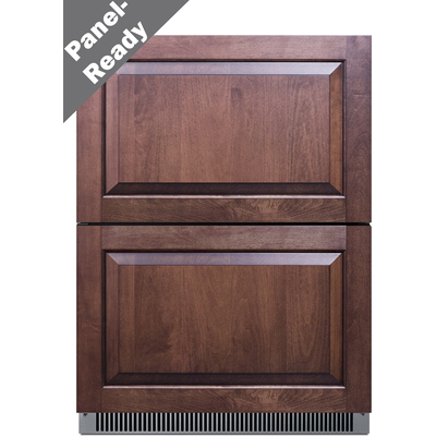 Summit 24 inch Wide 2-Drawer All-Freezer, ADA Compliant, 761101089027, ADFD2D24PNR