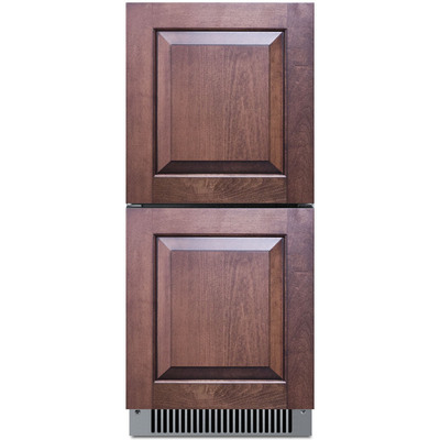 Summit 15 inch Wide 2-Drawer All-Refrigerator, ADA Compliant (Panels Not Included), 761101088693, ADRD15PNR