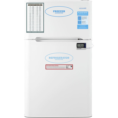 Summit 19 inch Wide General Purpose Refrigerator-Freezer, ADA Height, 761101086026, AGP34RFADA